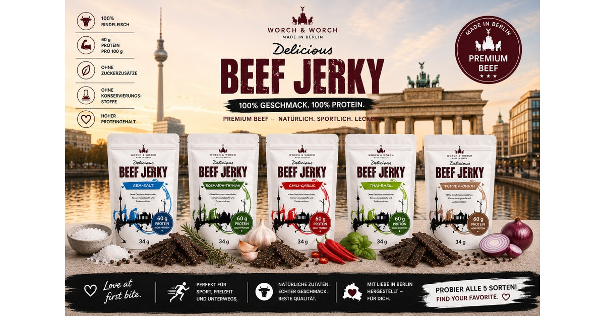 Beef Jerky aus Berlin - Worch & Worch